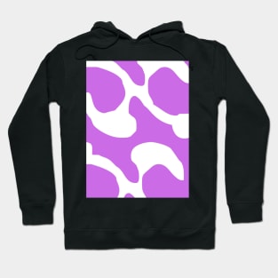 Abstract pattern purple swirl Hoodie